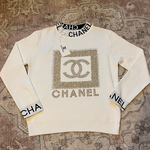 CHANEL Sweaters - Chanel Brand New With Tags White Sweater